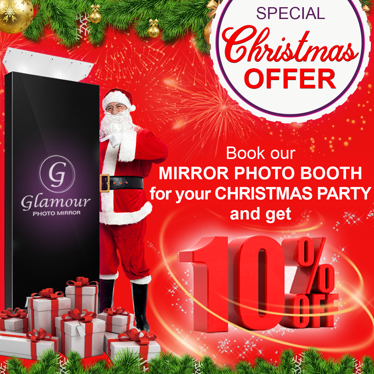 Photo Booth Christmas Offer